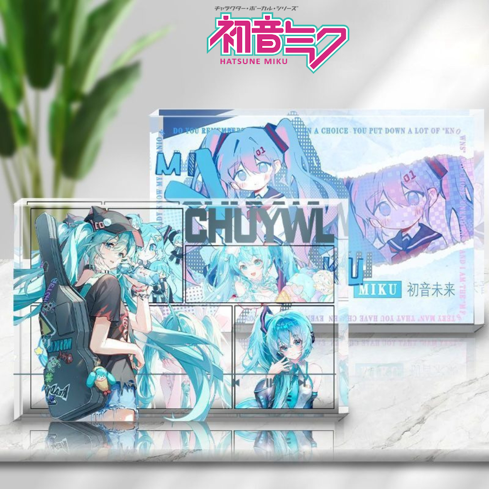 Home Office Image - Hatsune Miku Anime Merch Photo Frame