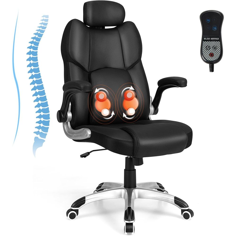 Home Office Ergonomics - Ergonomic Massage Office Chair with Removable