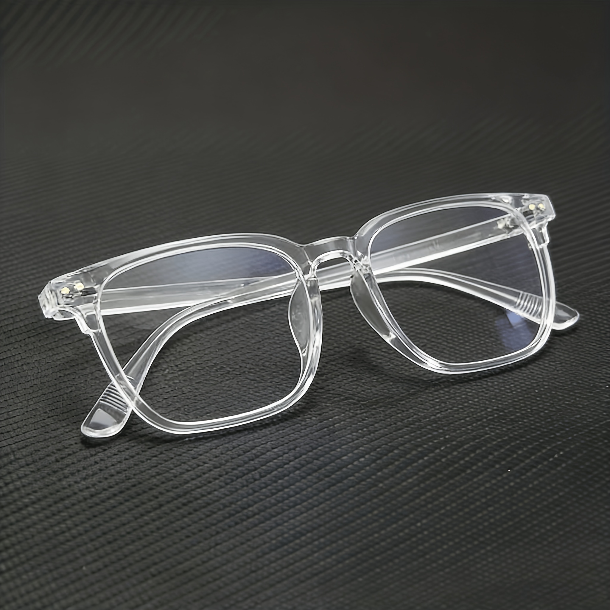 Blue Light Glasses - 1 Pair of Unisex Oval Full-Frame