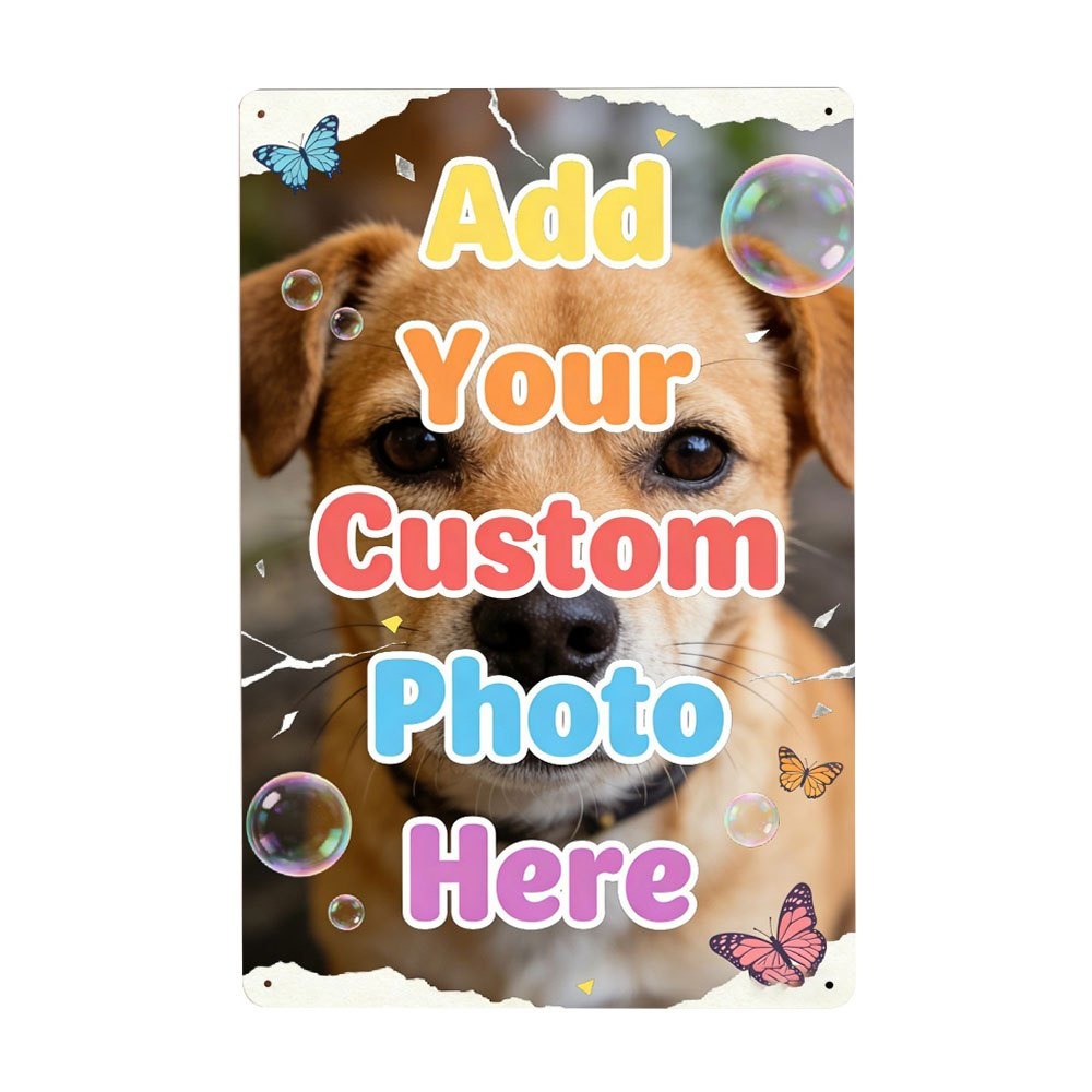 Home Office Image - 20x30cm 8x12Inch Multi Pattern Customizable Metal