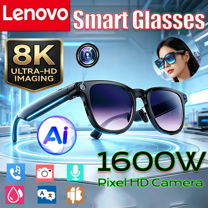 Blue Light Glasses - Lenovo 8K 1600MP Smart Glasses AI