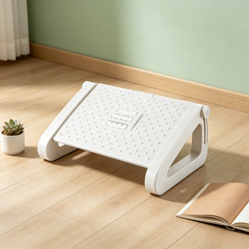 Home Office Ergonomics - Adjustable Height Foot Rest Stool, 3