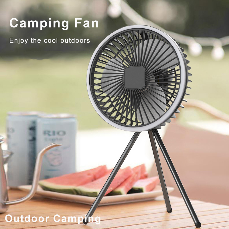 Usb Desk Fan - Portable Camping Fan 10000mAh 5000mAh USB