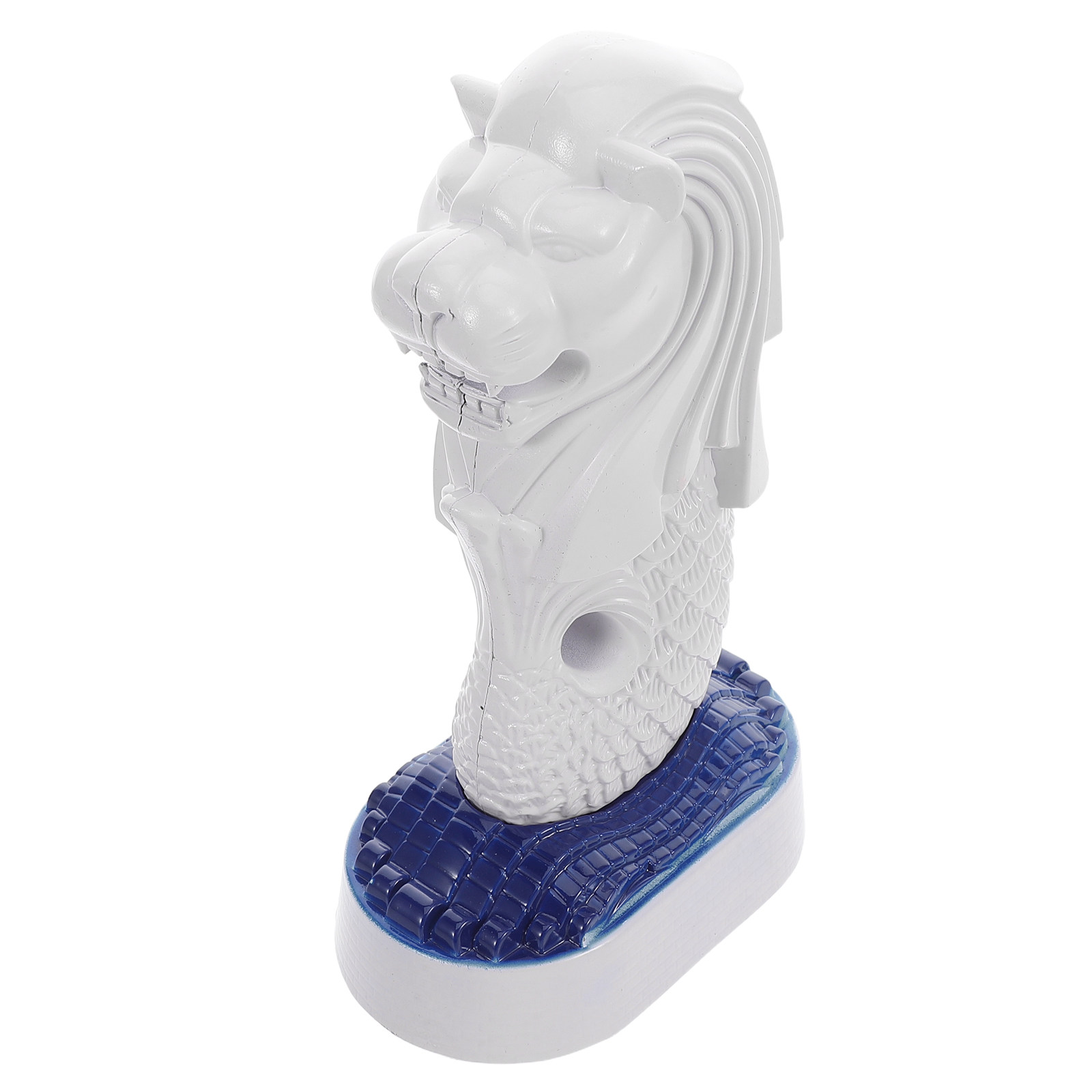 Home Office Singapore - Singapore Merlion Tabletop Sculpture Exquisite Handcrafted
