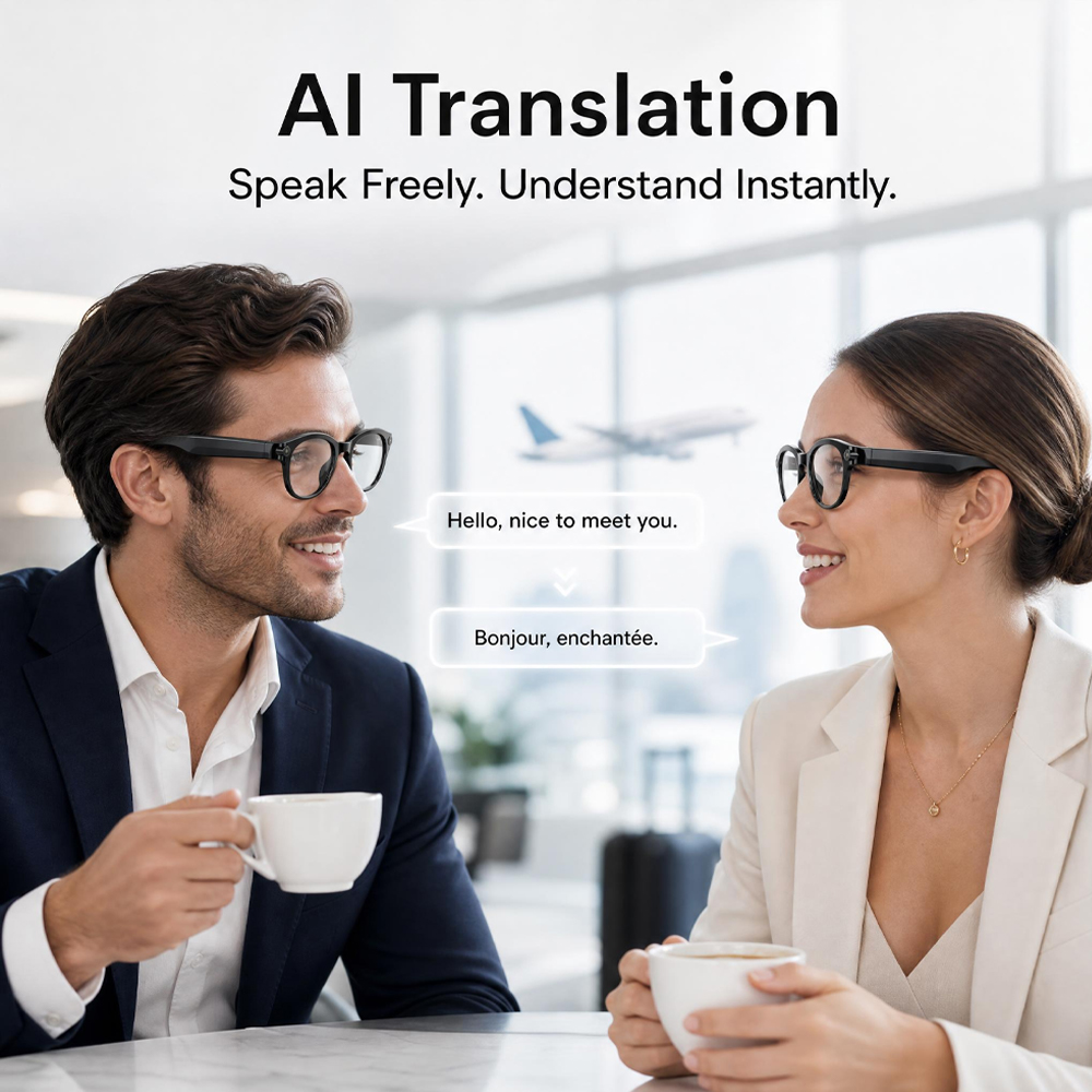 Smart Photochromic Glasses Blu - Home Office Headset reseña y precio