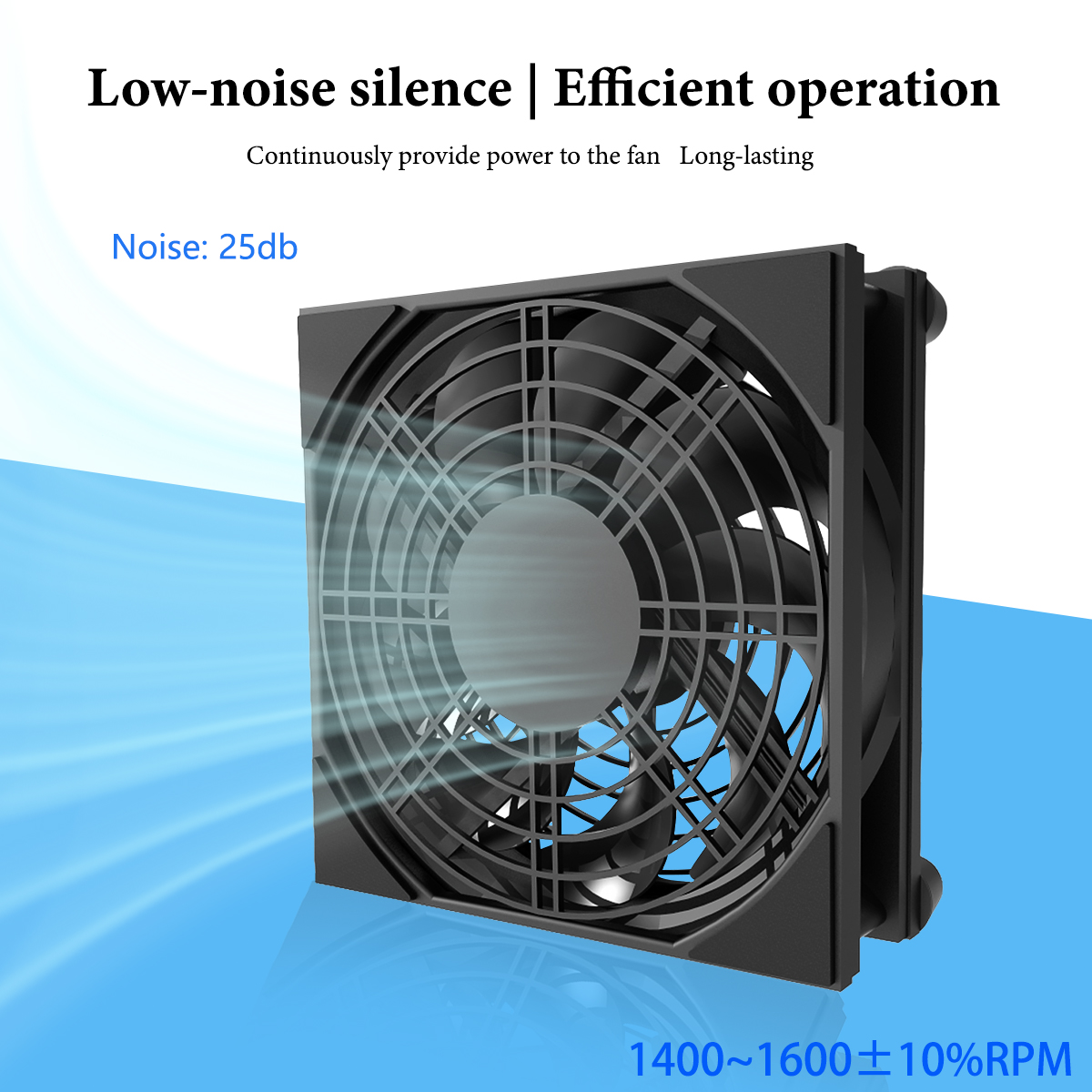 USB 3-Speed Quiet Cooling Fan  - Usb Desk Fan reseña y precio
