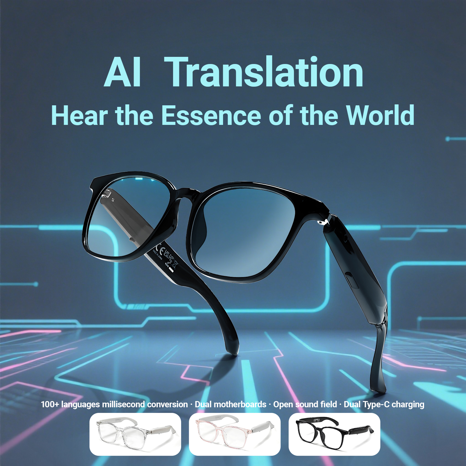 2025 AI Intelligent Language T - Blue Light Glasses reseña y precio