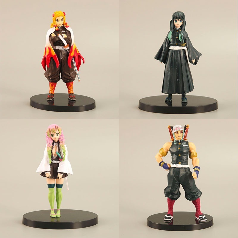 4PCS Demon Slayer Hashira Figu - Home Office Romance Manga reseña y precio