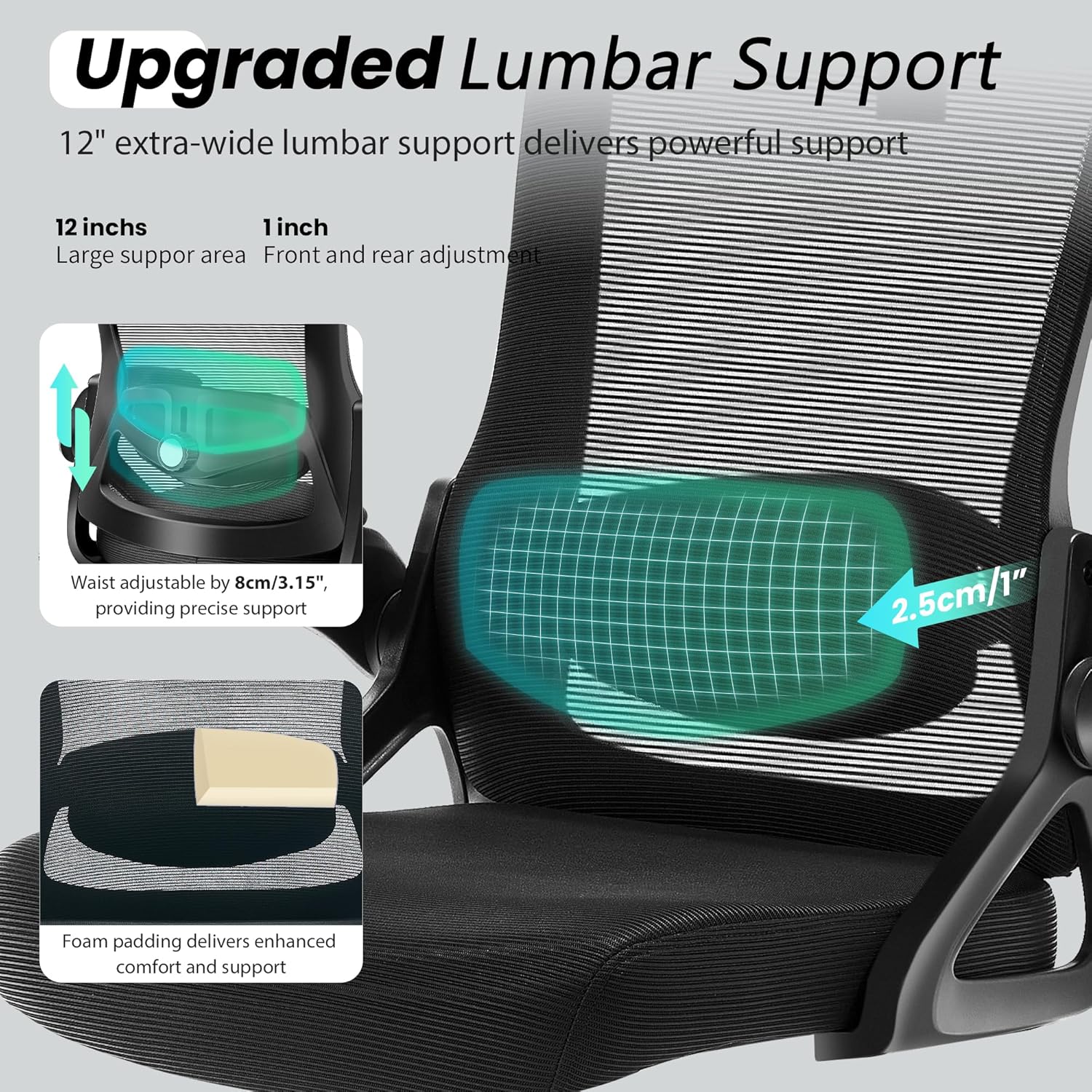 Ergonomic Office Chair 400 LBS - Home Office Image reseña y precio