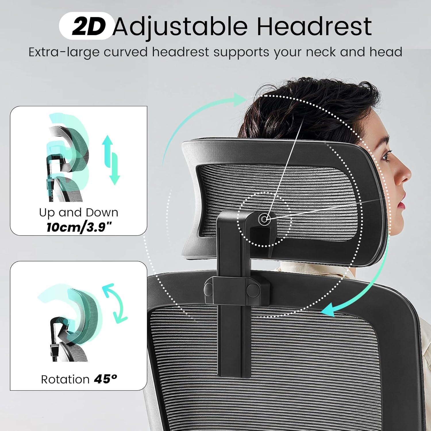 Ergonomic Office Chair 400 LBS - Home Office Image reseña y precio