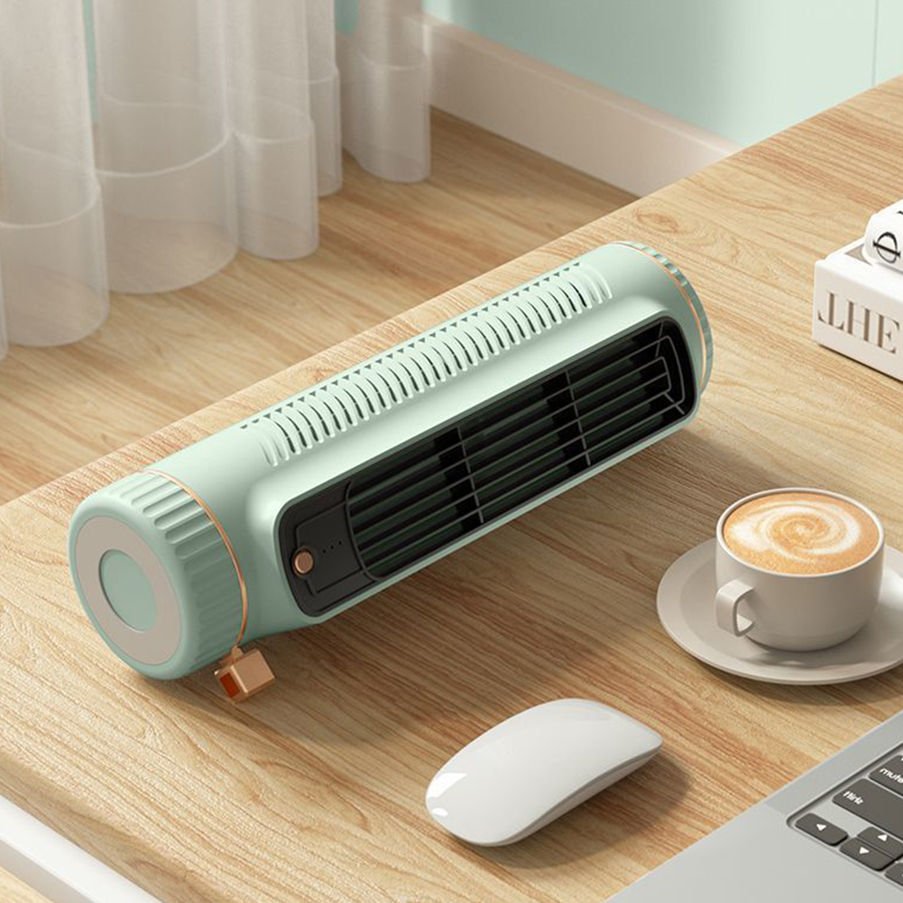 Household Desktop Tower Fan Po - Usb Desk Fan reseña y precio