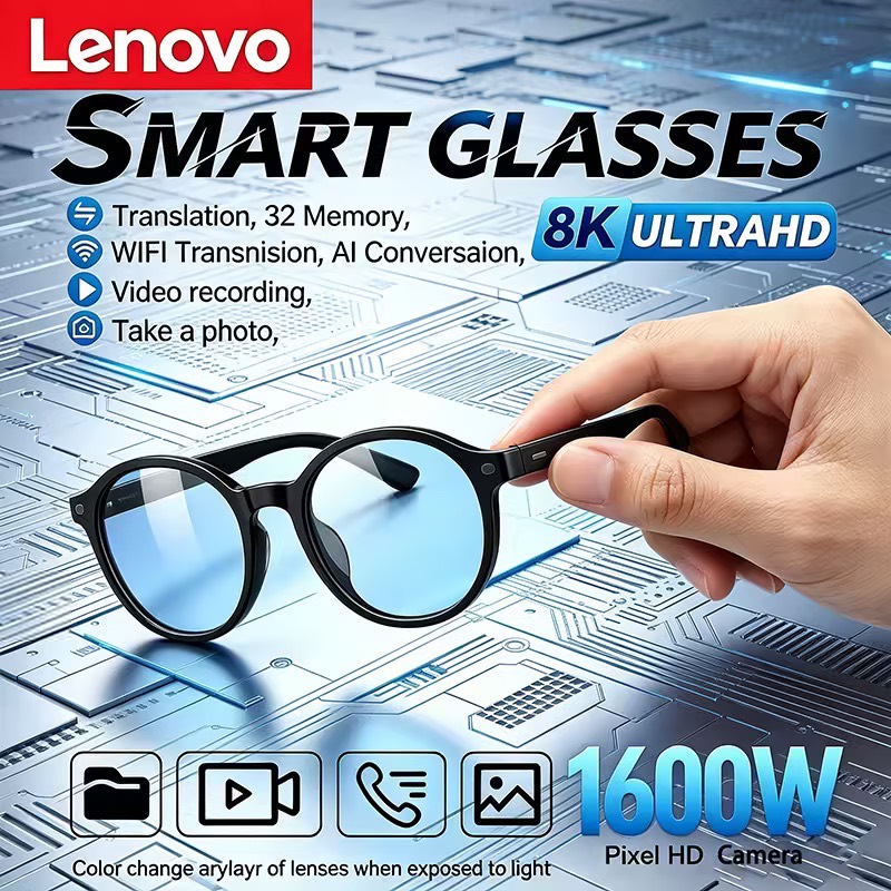 Lenovo New 2026 8K AI Translat - Blue Light Glasses reseña y precio