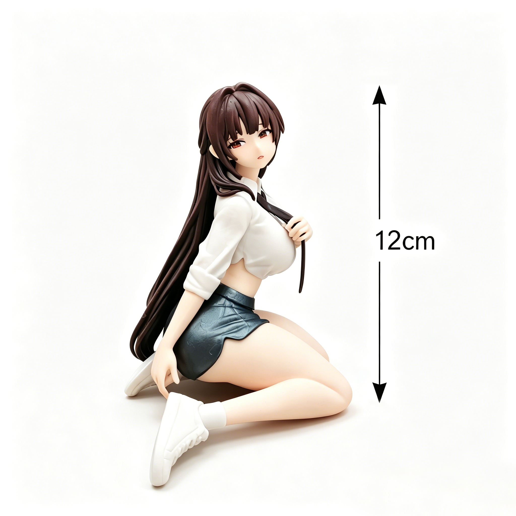12cm Kneeling Girl Anime Figur - Home Office Romance Manga reseña y precio