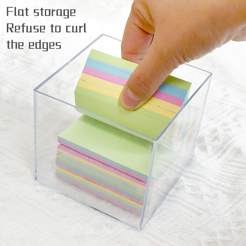 Acrylic Mini Memo Note Pads Bo - Sticky Note Dispenser reseña y precio