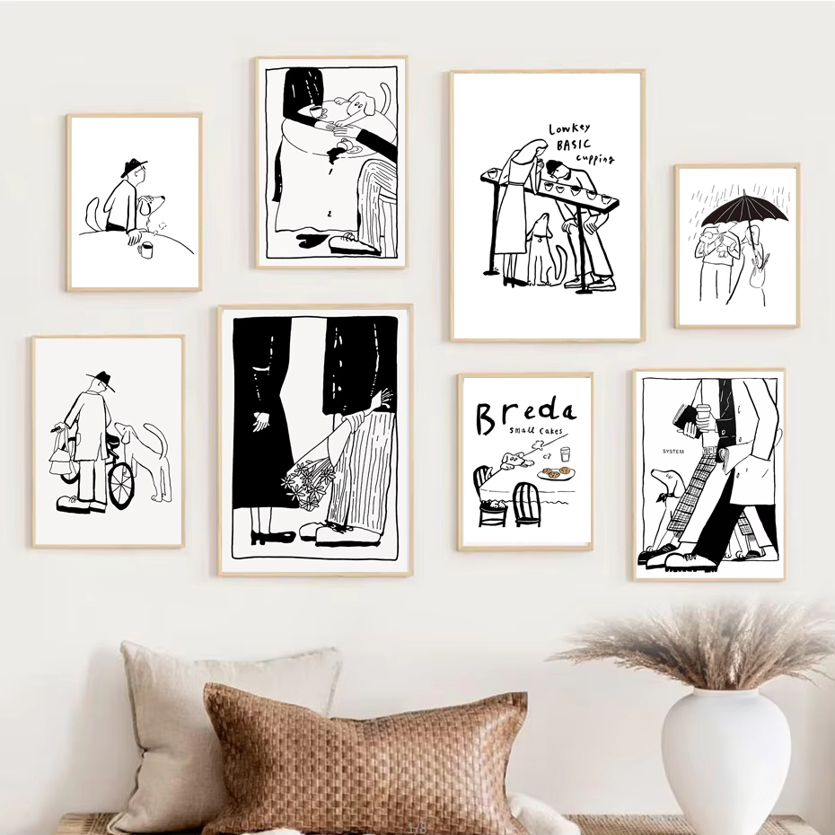 1pc Scandinavian Minimalist Ar - Home Office Romance Manga reseña y precio