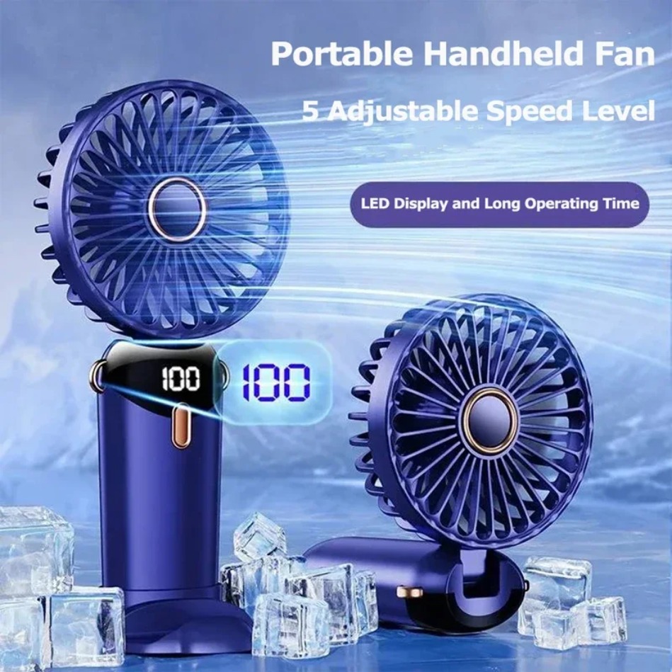 portable Handheld Mini Fan Fol - Usb Desk Fan reseña y precio