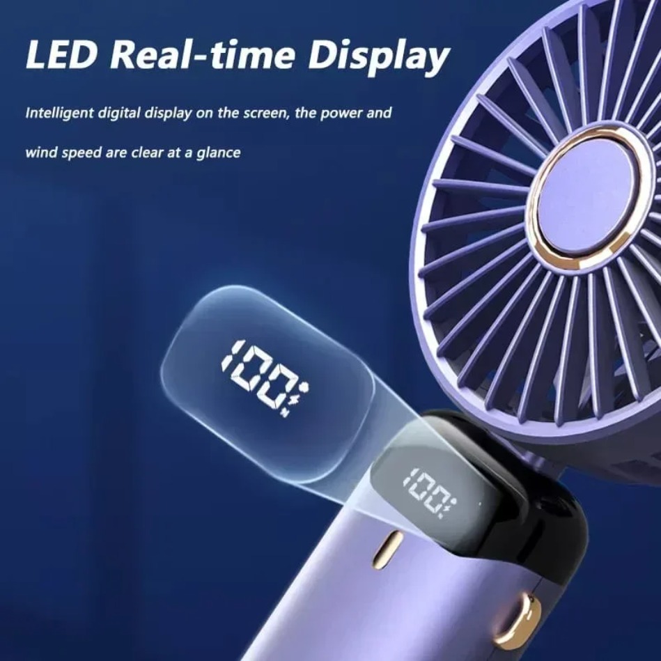portable Handheld Mini Fan Fol - Usb Desk Fan reseña y precio