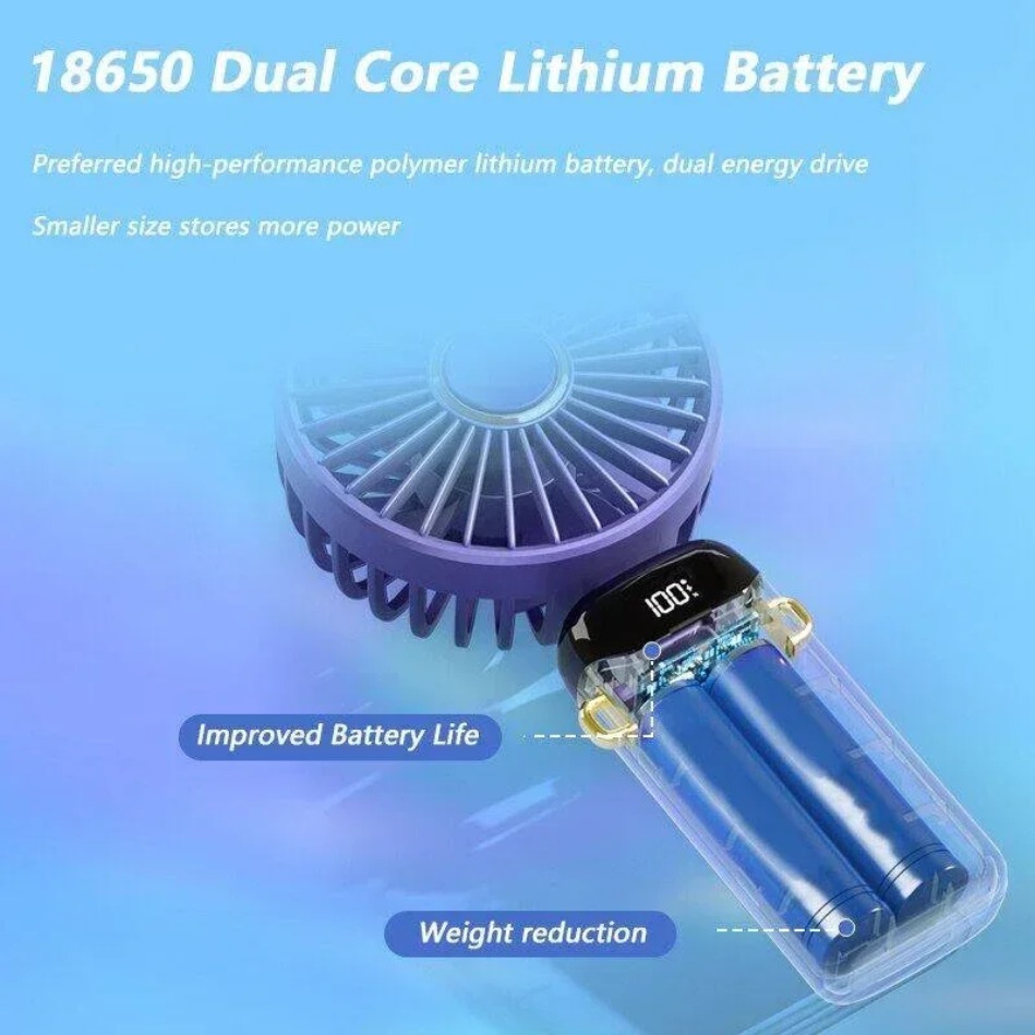 portable Handheld Mini Fan Fol - Usb Desk Fan reseña y precio