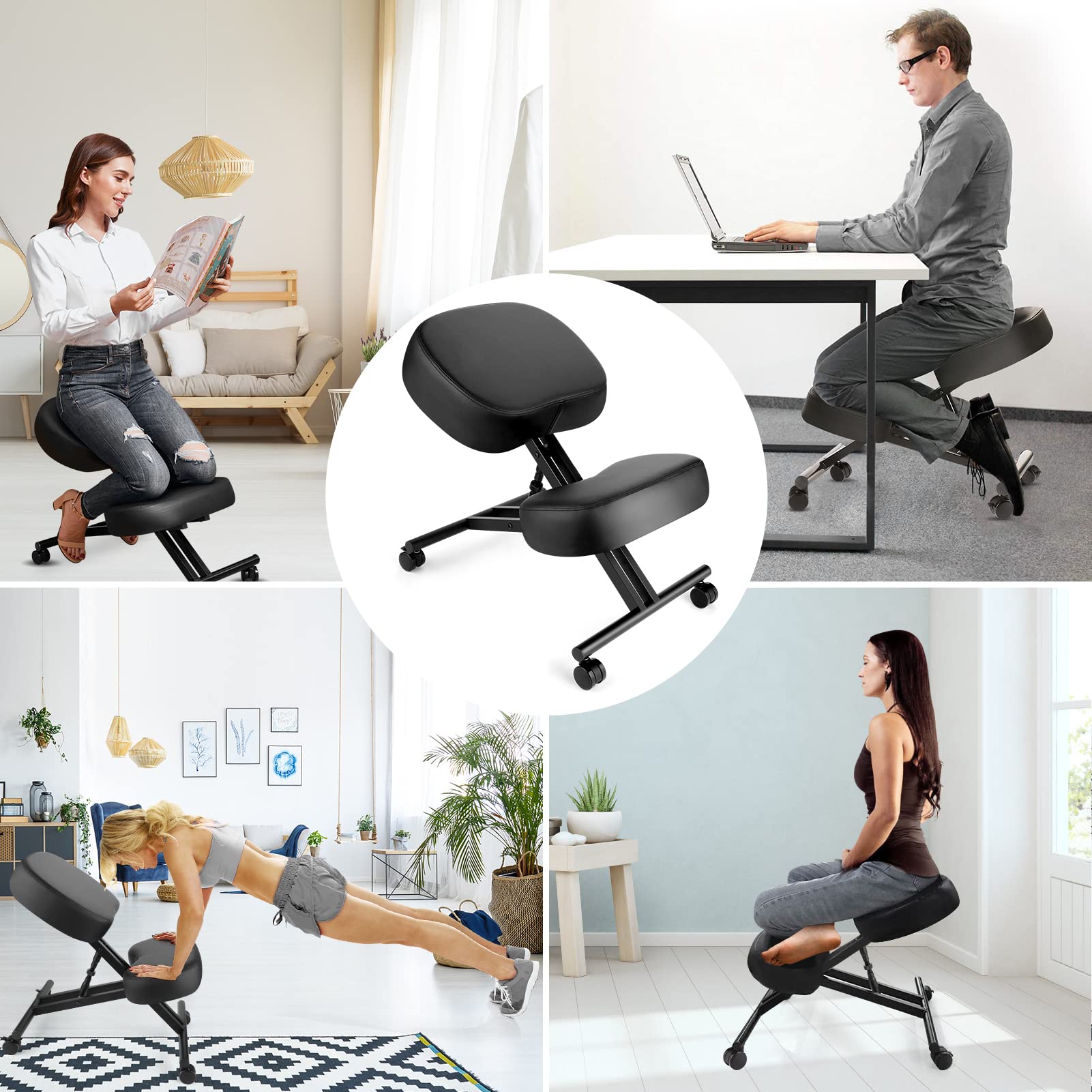 Kneeling Chair Ergonomic for O - Home Office Ergonomics reseña y precio