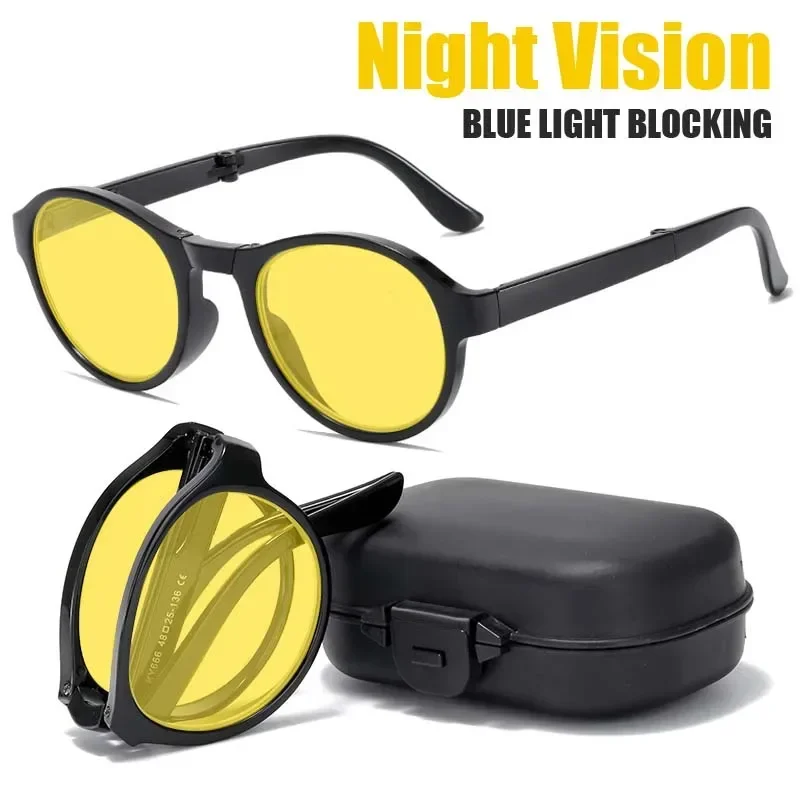 Foldable Night Vision Glasses  - Blue Light Glasses reseña y precio