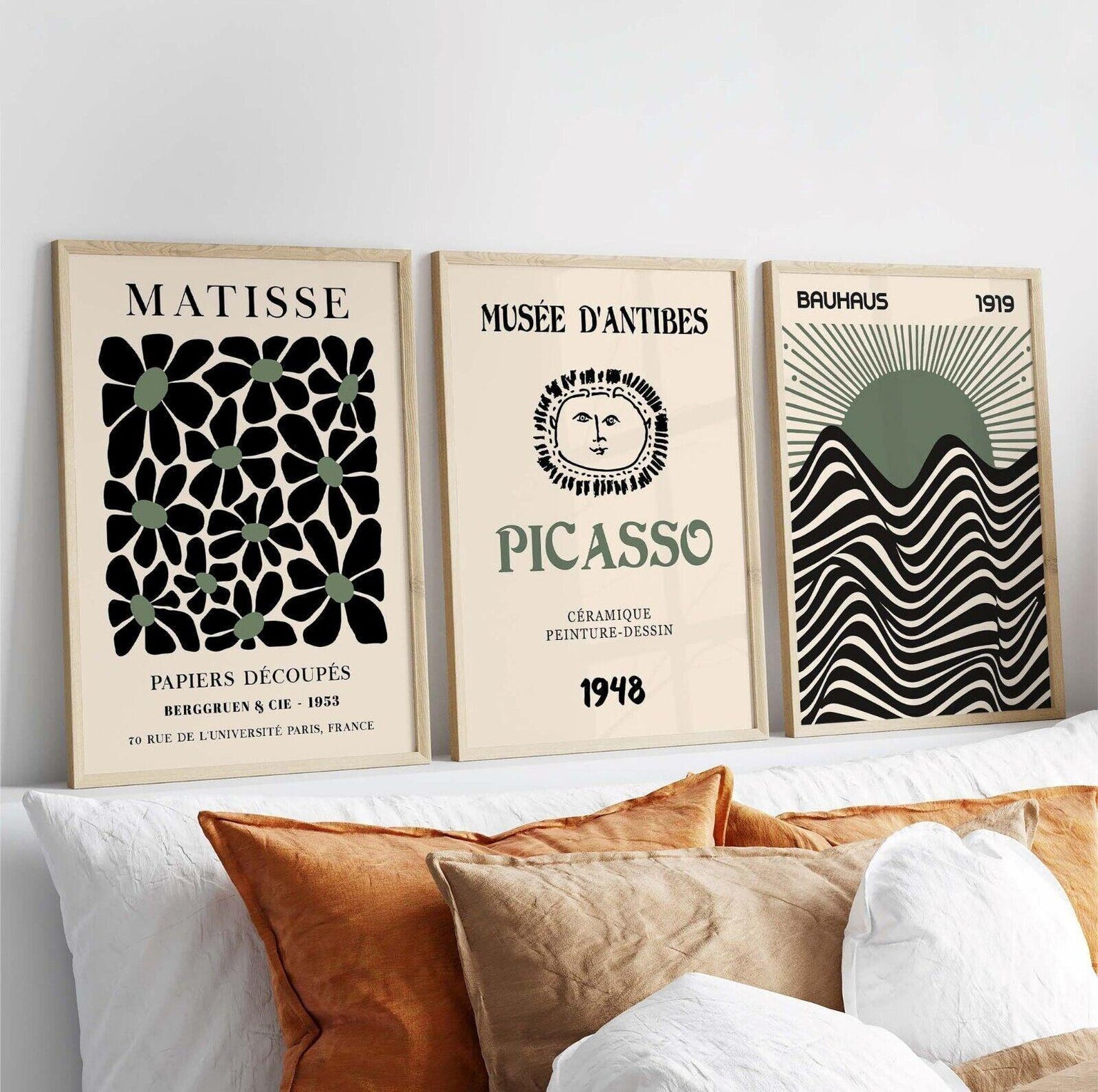 3pcs/set Retro Matisse Canvas  - Home Office Image reseña y precio