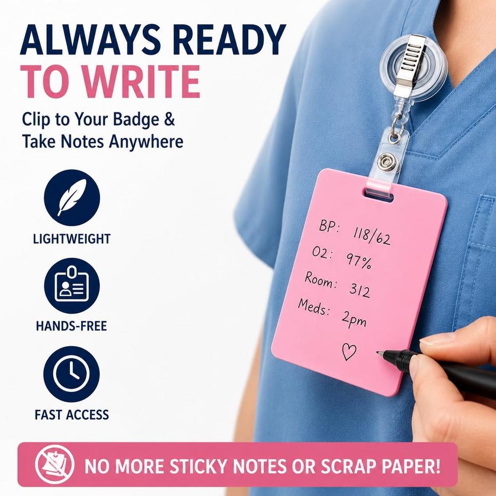 Creative Reusable Erasable Bad - Sticky Note Dispenser reseña y precio
