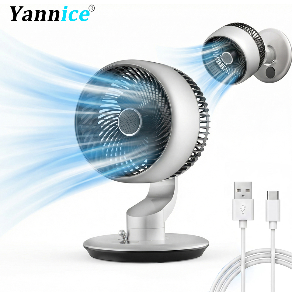7800mAh USB Desk Fan 5 Speed A - Usb Desk Fan reseña y precio
