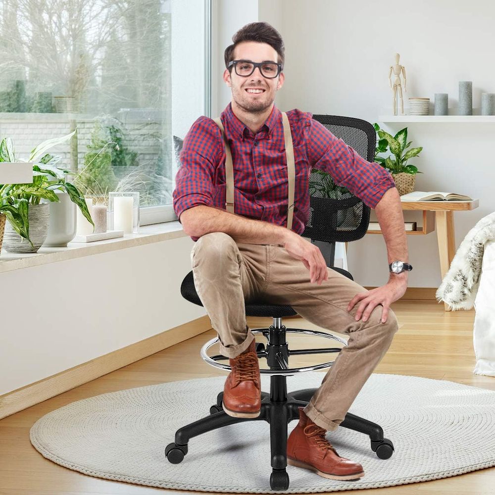 Ergonomic Black Mesh Swivel Of - Home Office Ergonomics reseña y precio