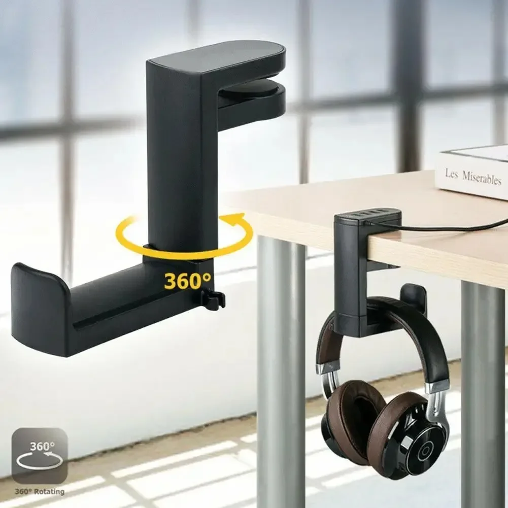 Rotatable Headphone Holder Uni - Home Office Headset reseña y precio