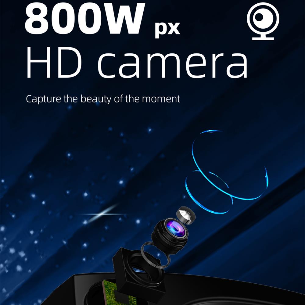 800W Camera Glasses BT AI Tran - Blue Light Glasses reseña y precio