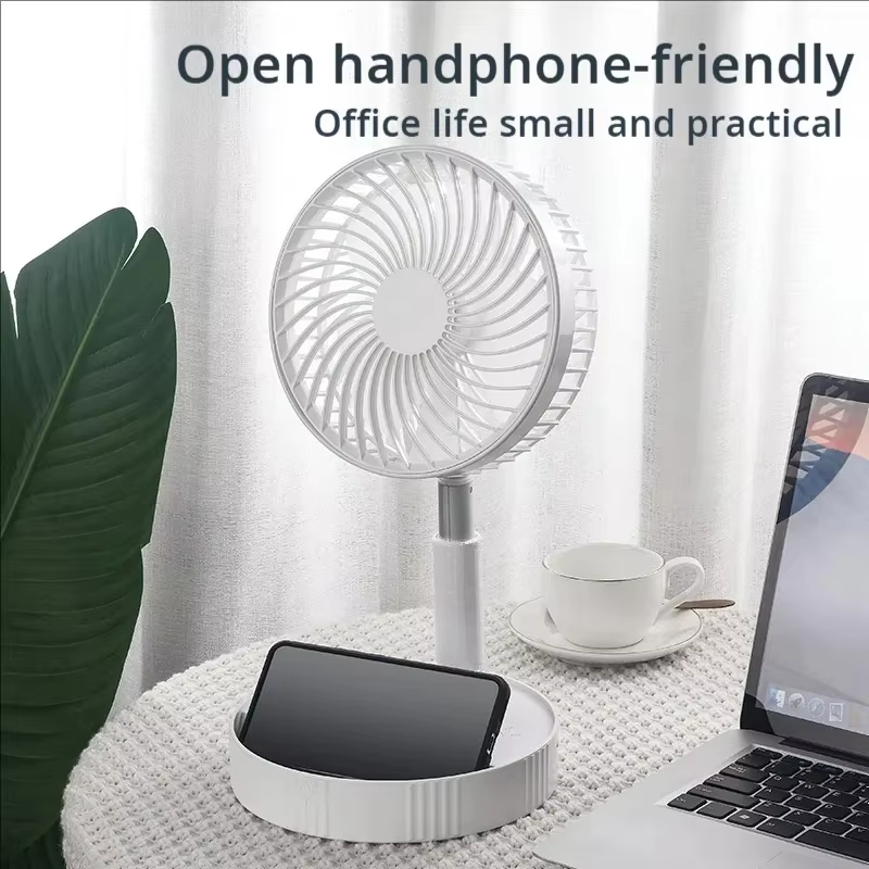 Retractable Fan Portable Mini  - Usb Desk Fan reseña y precio