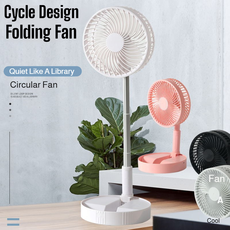Retractable Fan Portable Mini  - Usb Desk Fan reseña y precio