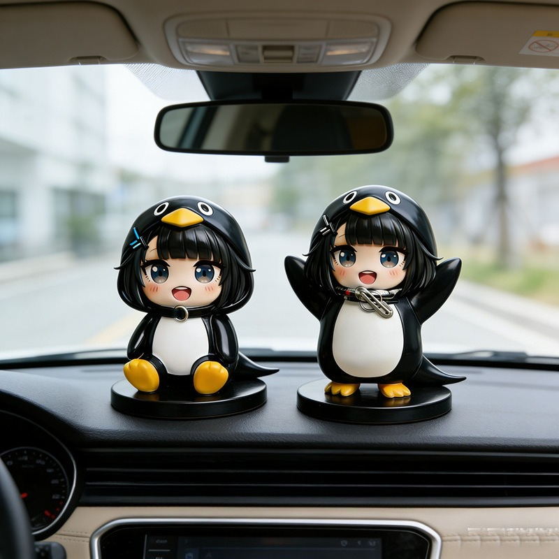 Guguga Little Penguin PVC Figu - Home Office Romance Manga reseña y precio