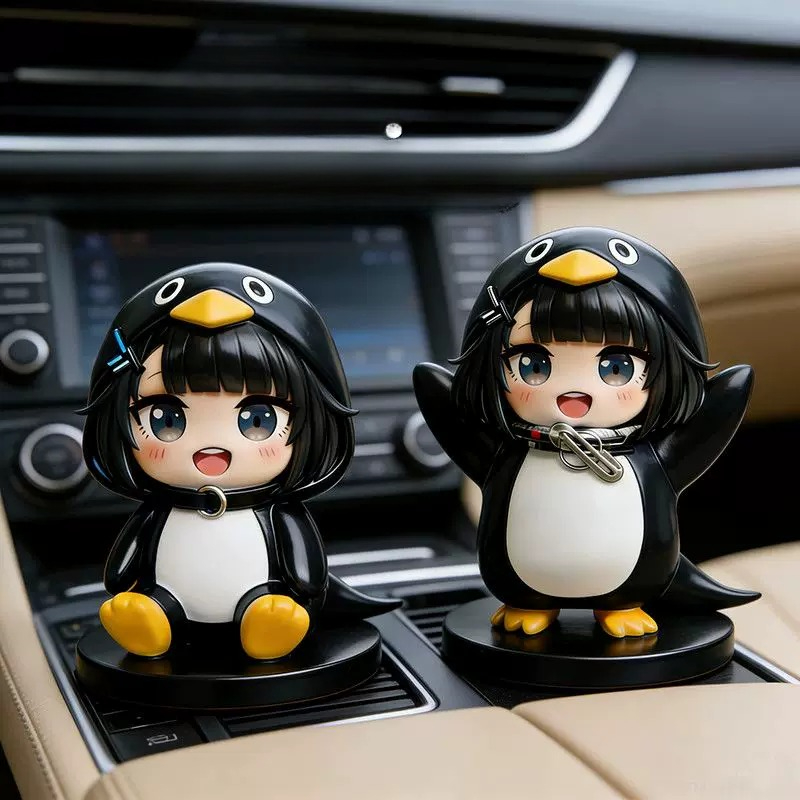 Guguga Little Penguin PVC Figu - Home Office Romance Manga reseña y precio