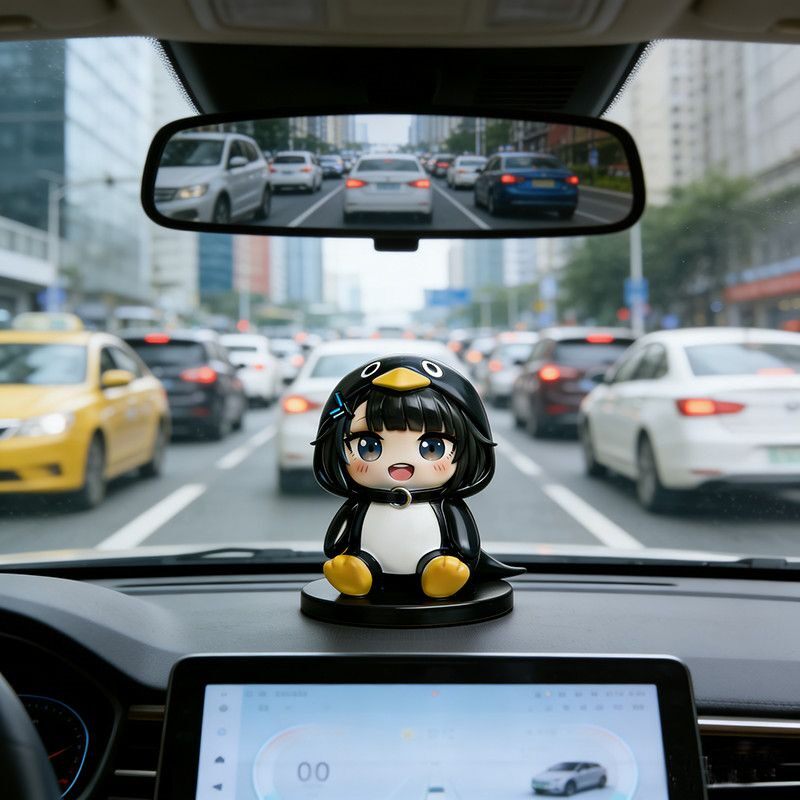 Guguga Little Penguin PVC Figu - Home Office Romance Manga reseña y precio