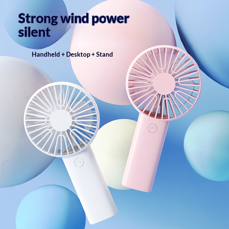 Mini Handheld Fan, 3 In 1 Port - Usb Desk Fan reseña y precio