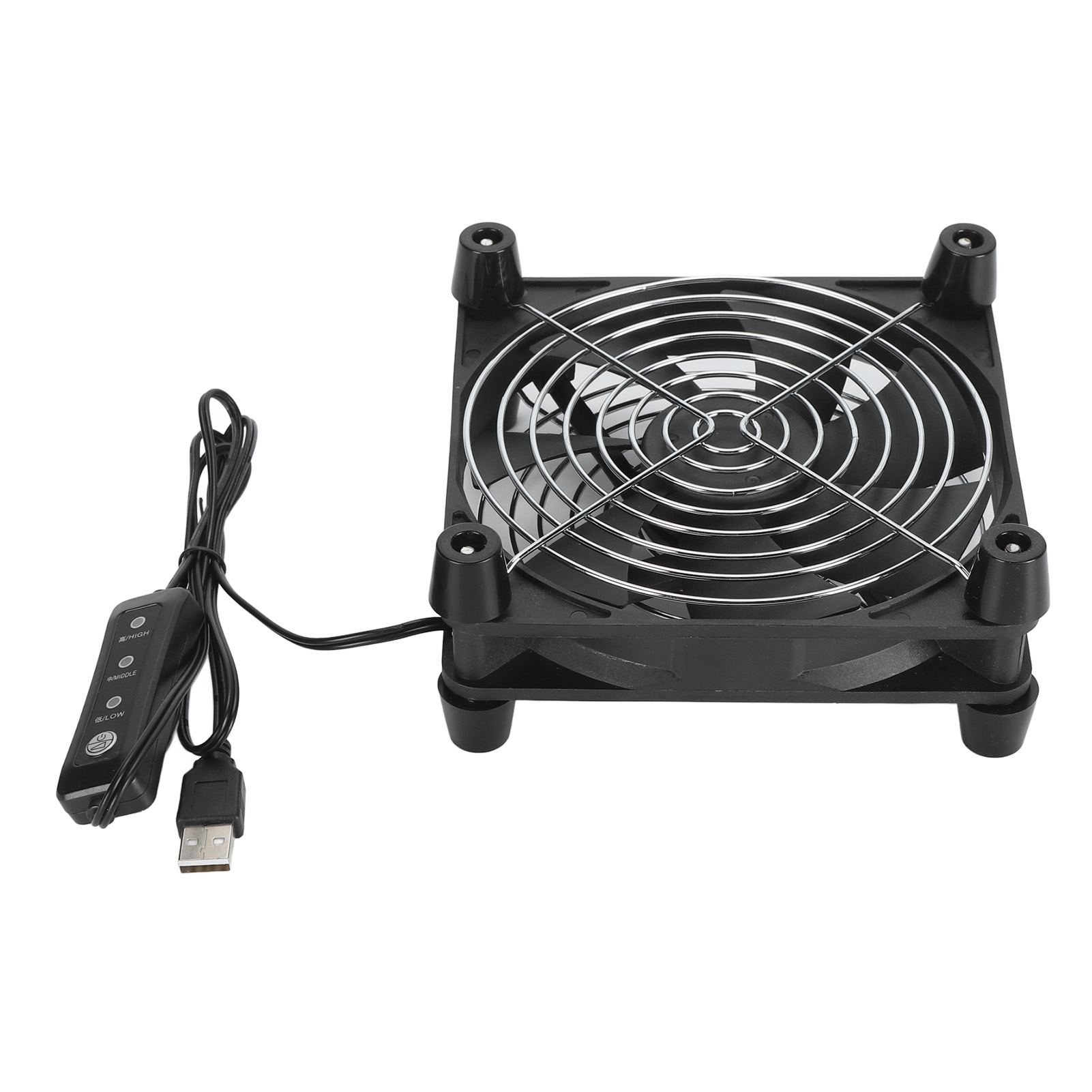 140mm Computer Case Fan 3 Spee - Usb Desk Fan reseña y precio
