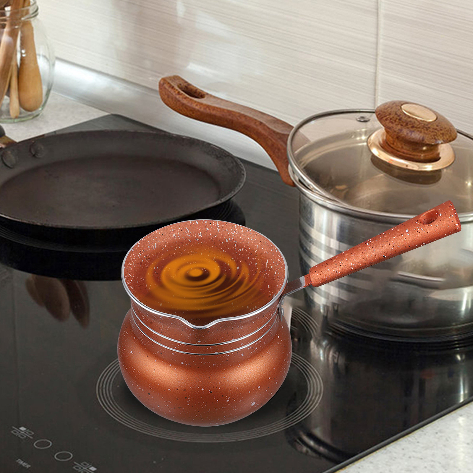 Milk Pot Nonstick Saucepan Kit - Home Office Ergonomics reseña y precio