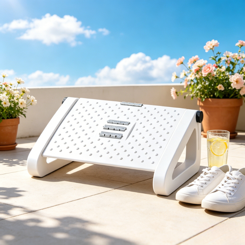 Adjustable White Triangle Ergo - Home Office Ergonomics reseña y precio