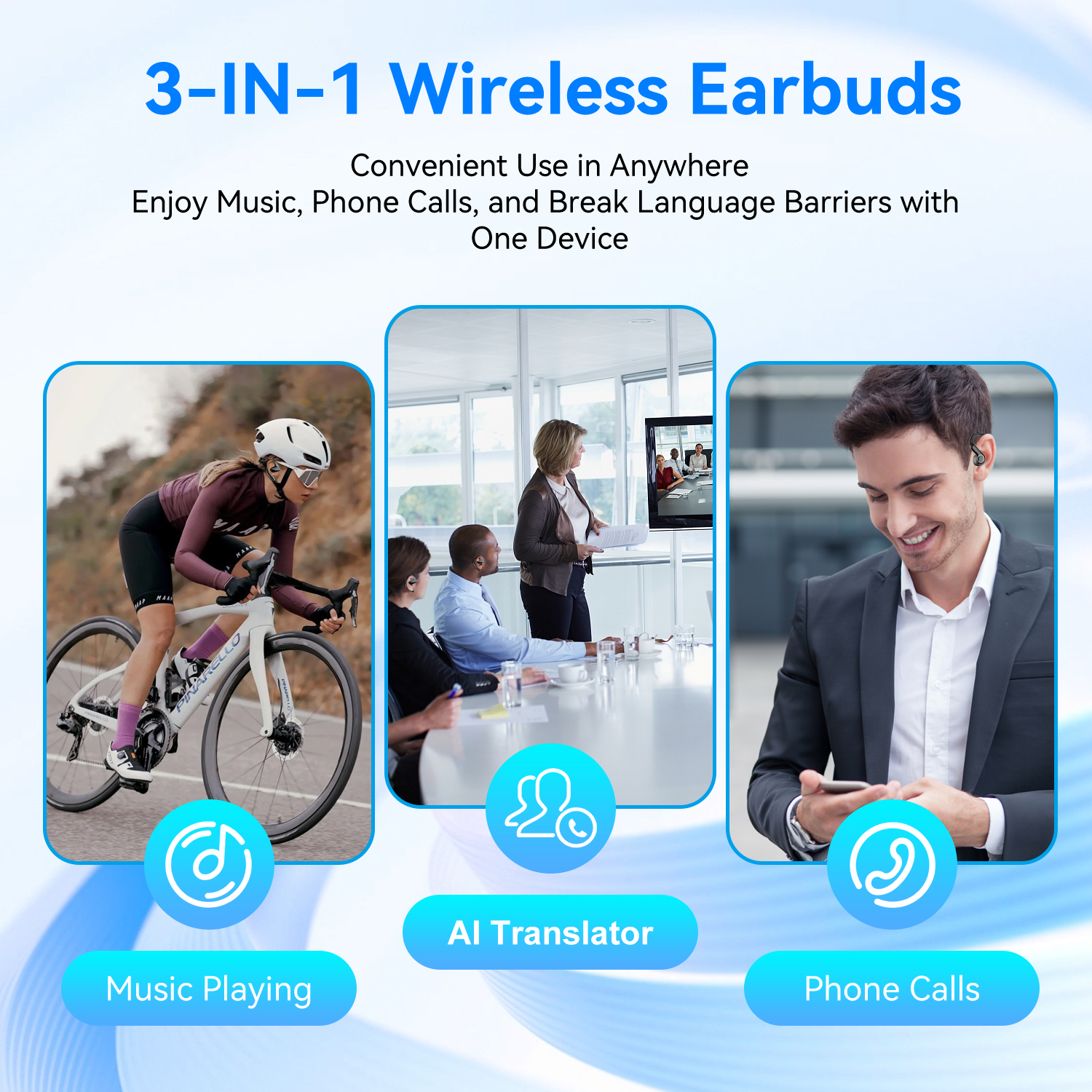 Ai Translator Earbud Device Re - Home Office Headset reseña y precio