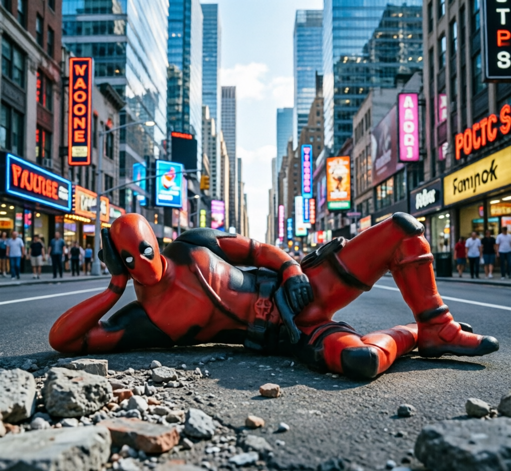 6 Desk Decoration Deadpool Car - Home Office Romance Manga reseña y precio