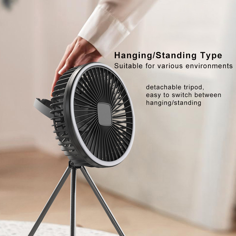 Portable Camping Fan 10000mAh  - Usb Desk Fan reseña y precio