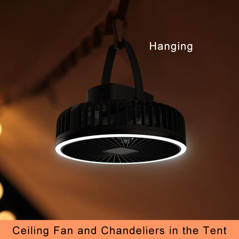 Portable Camping Fan 10000mAh  - Usb Desk Fan reseña y precio