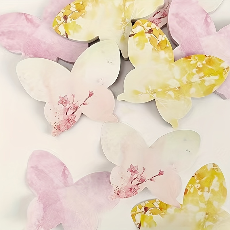 4 Packs Random Butterfly Stick - Sticky Note Dispenser reseña y precio