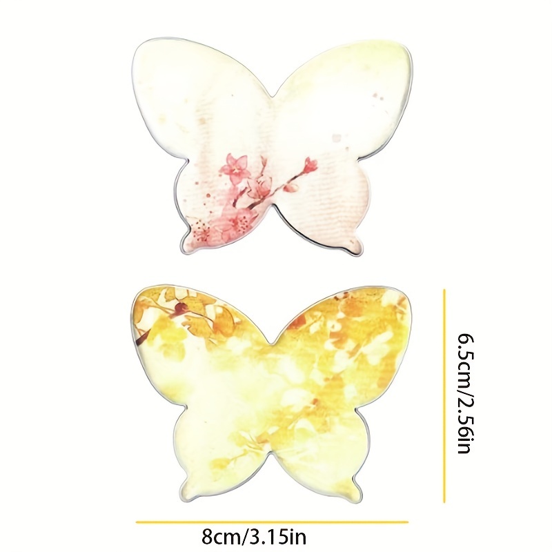4 Packs Random Butterfly Stick - Sticky Note Dispenser reseña y precio
