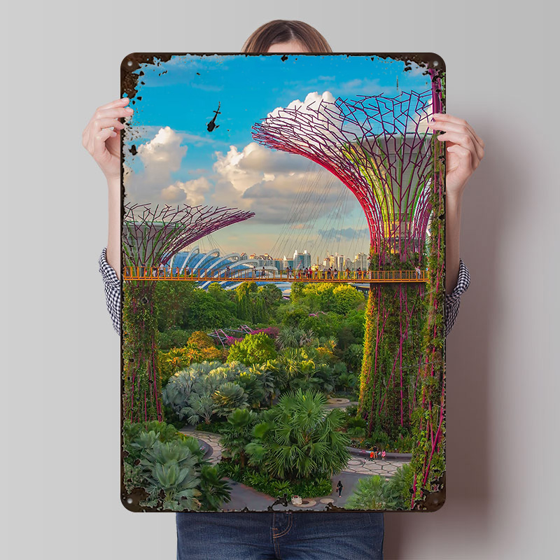 Singapore Poster Customized Vi - Home Office Singapore reseña y precio