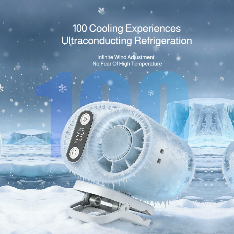 Semiconductor Cooling Clip on  - Usb Desk Fan reseña y precio