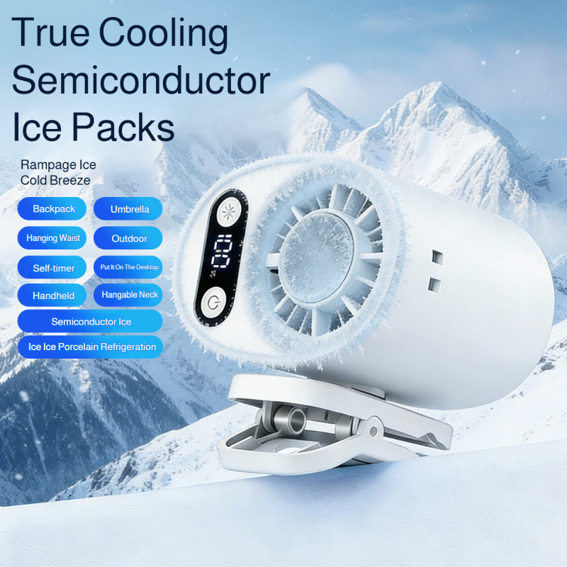 Semiconductor Cooling Clip on  - Usb Desk Fan reseña y precio
