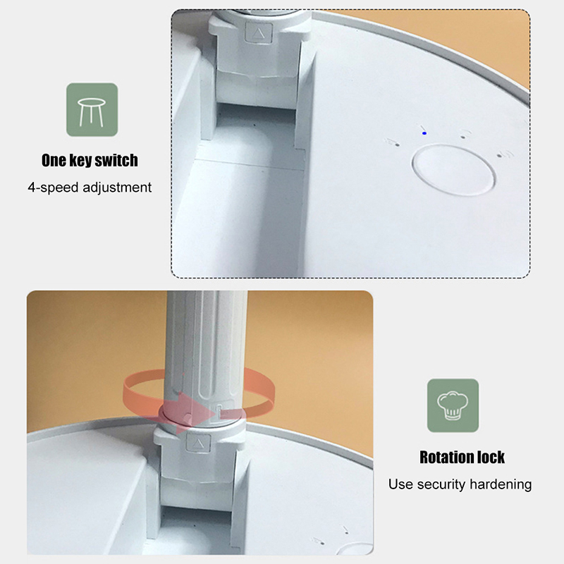 Outdoor Pedestal Telescopic St - Usb Desk Fan reseña y precio
