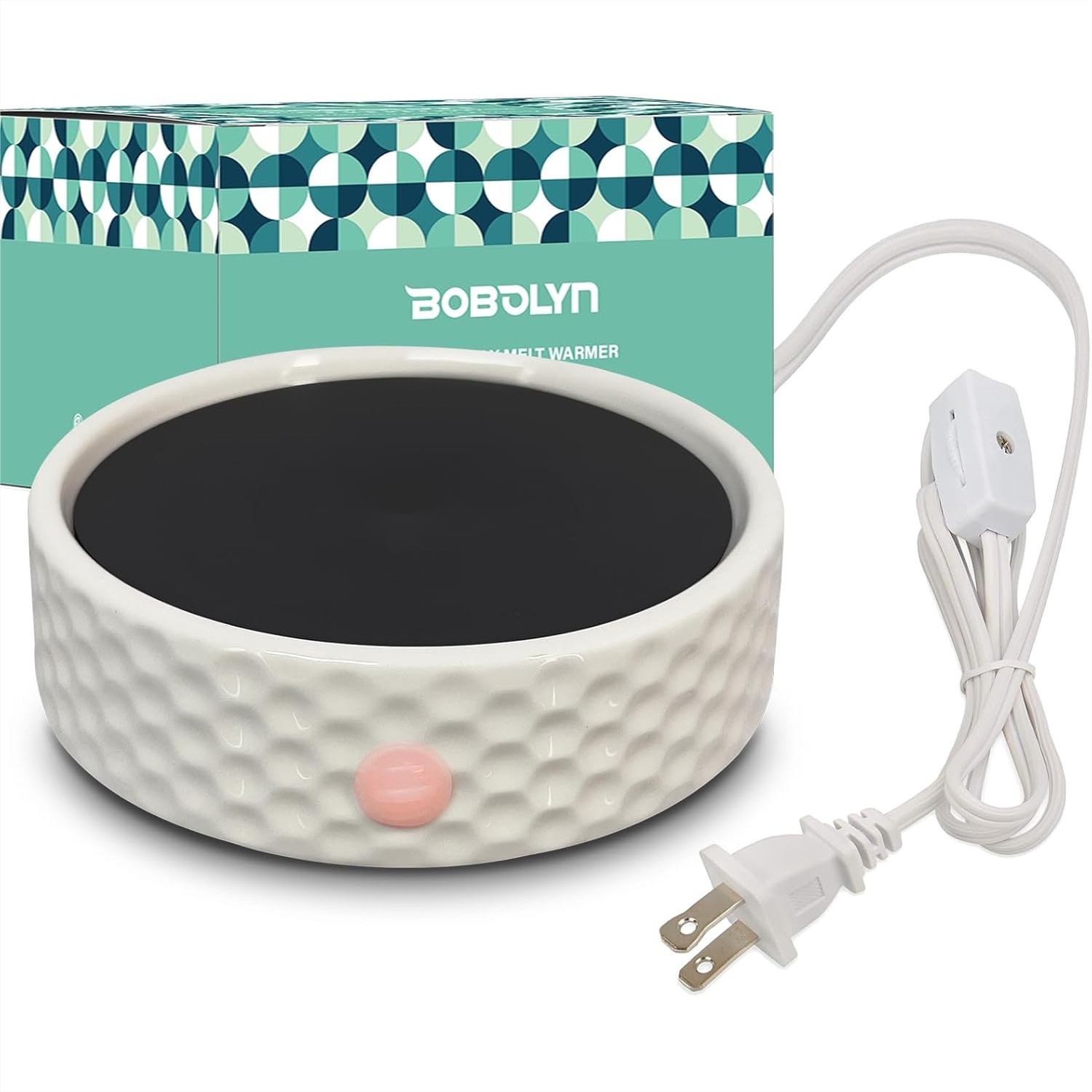 Ceramic Candle Warmer Plate fo - Home Office Image reseña y precio
